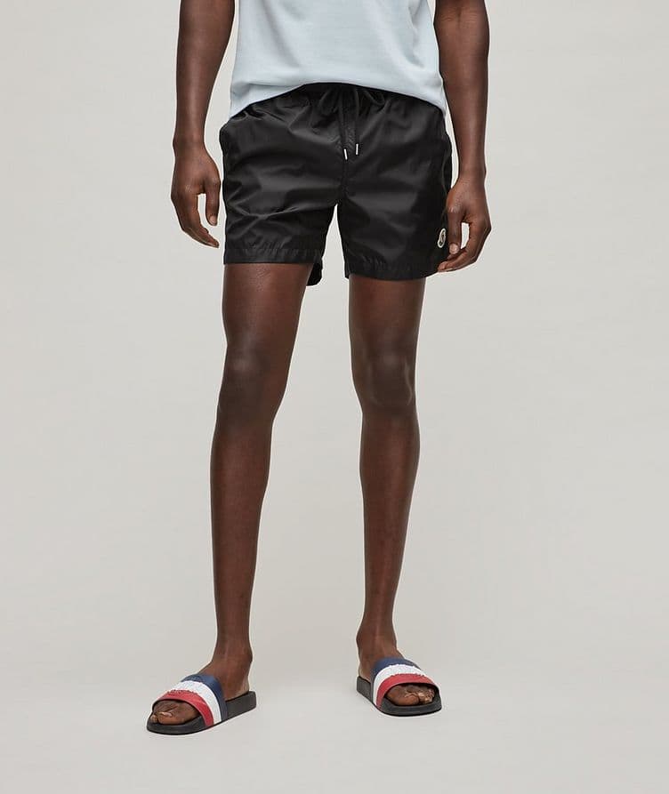 Boxer Mare Solid Swim Trunks image 1