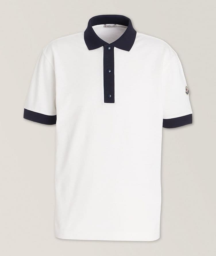 Contrast Collar Polo image 0