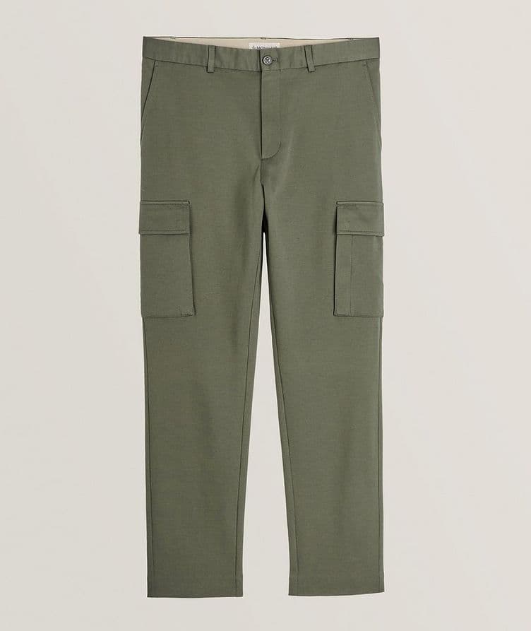 Pantalon cargo Sportivo en jersey de coton image 0