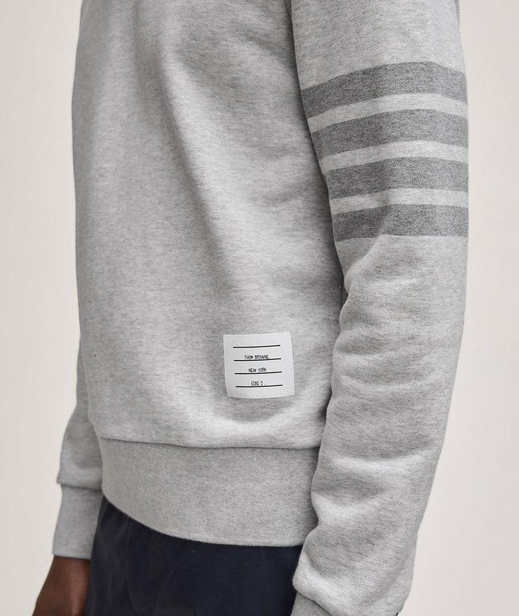 Tonal 4-Bar Weighted Cotton Sweatshirt  image 3