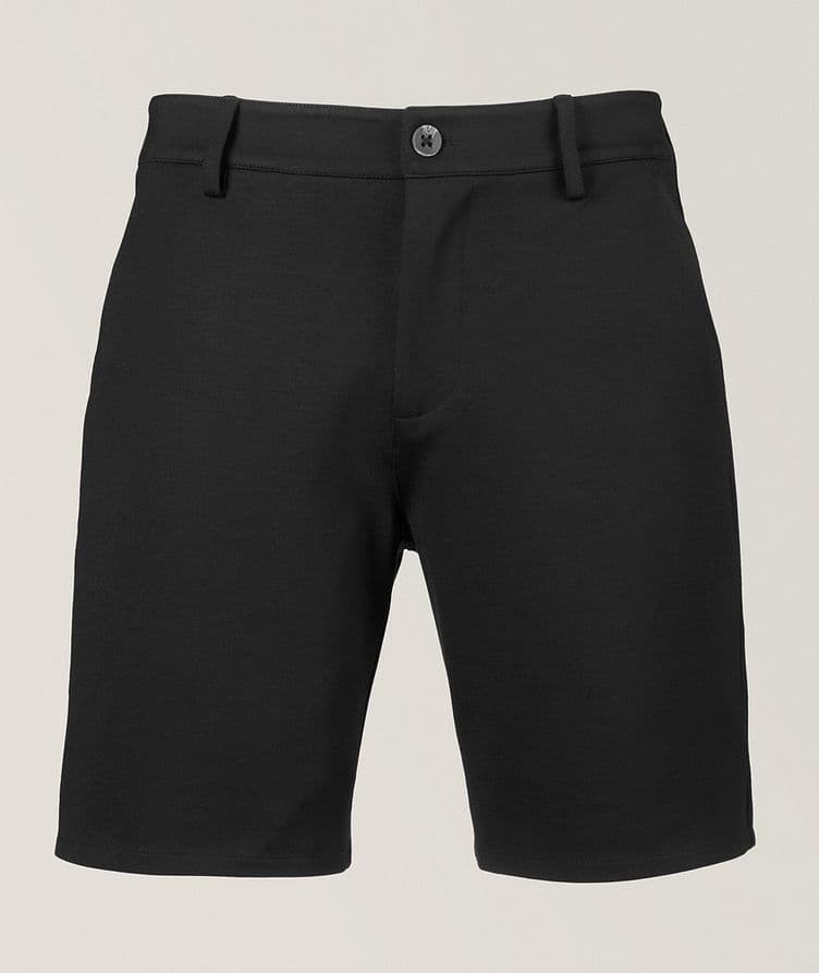 Stretch-Viscose Blend Shorts image 0