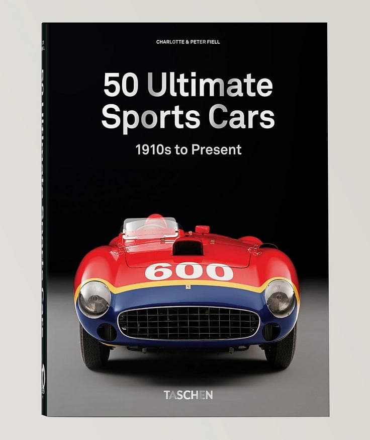 Taschen Livre « 50 Ultimate Sports Cars »