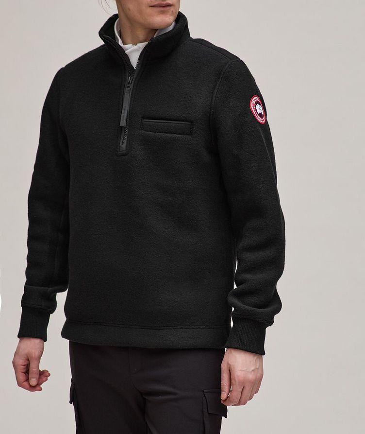 Quarter-Zip Fleece Sweater image 1