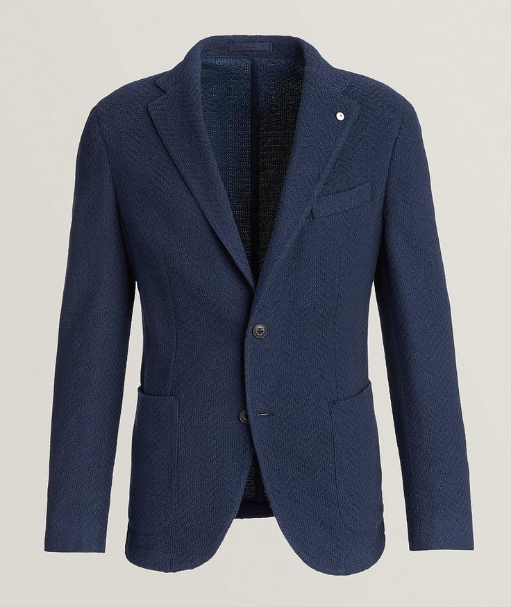 L.B.M. 1911 Textured Cotton-Blend Sport Jacket