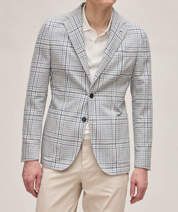 Houndstooth Cotton Sport Jacket image 1