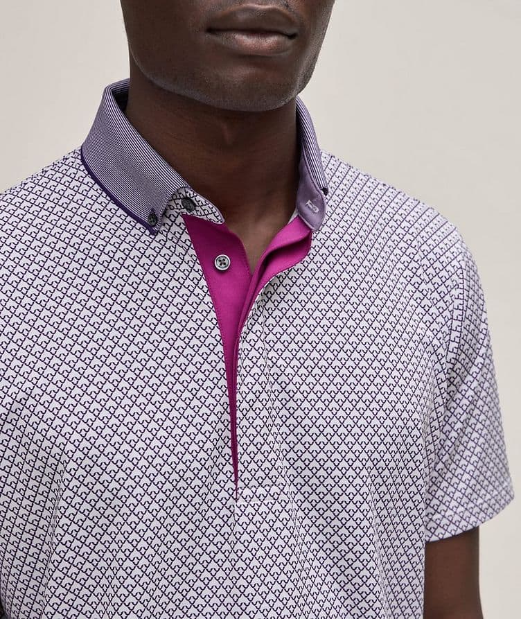 Bat Cloud Button-Down Collar Polo  image 3