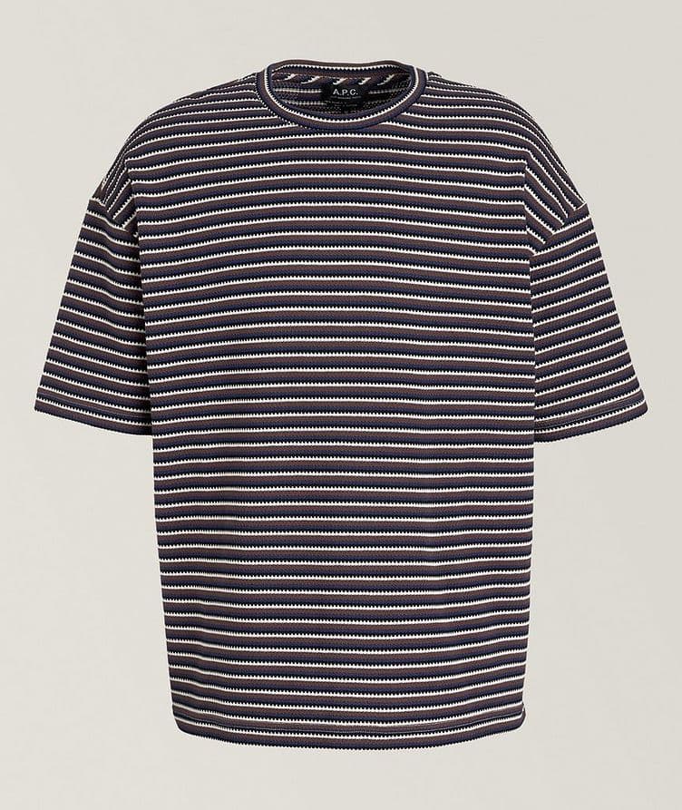 Bahia Multi-Striped Organic Cotton T-Shirt image 0