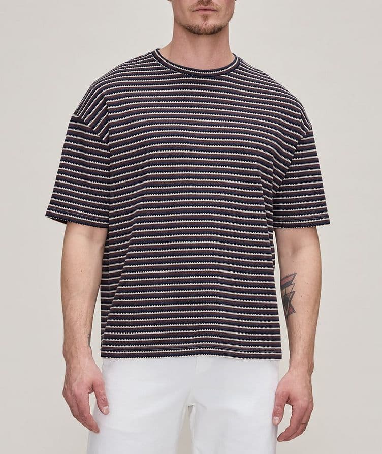 Bahia Multi-Striped Organic Cotton T-Shirt image 3