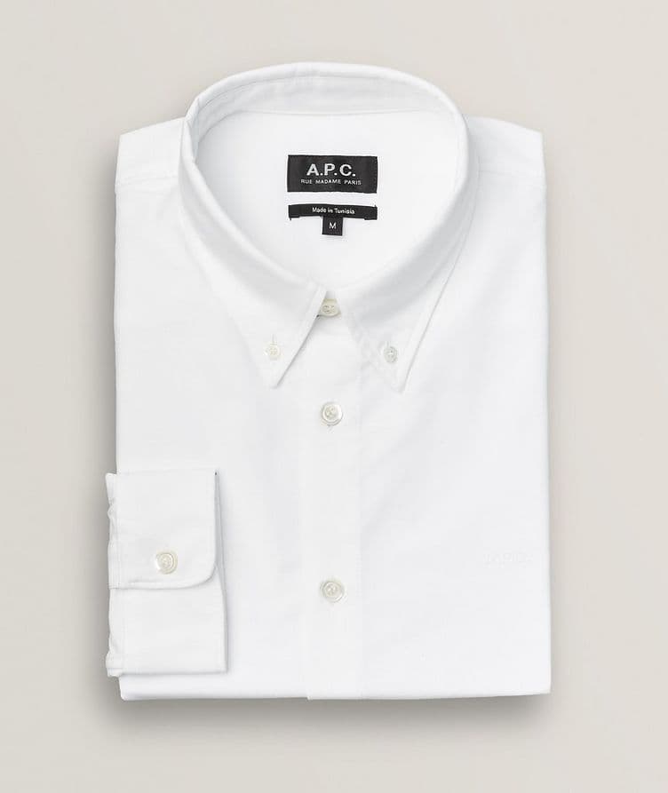 Chemise décontractée en toile oxford à col boutonné image 0