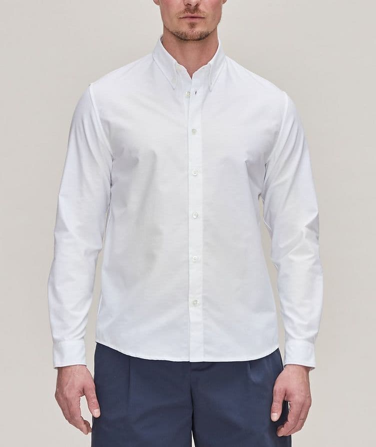 Chemise décontractée en toile oxford à col boutonné image 1