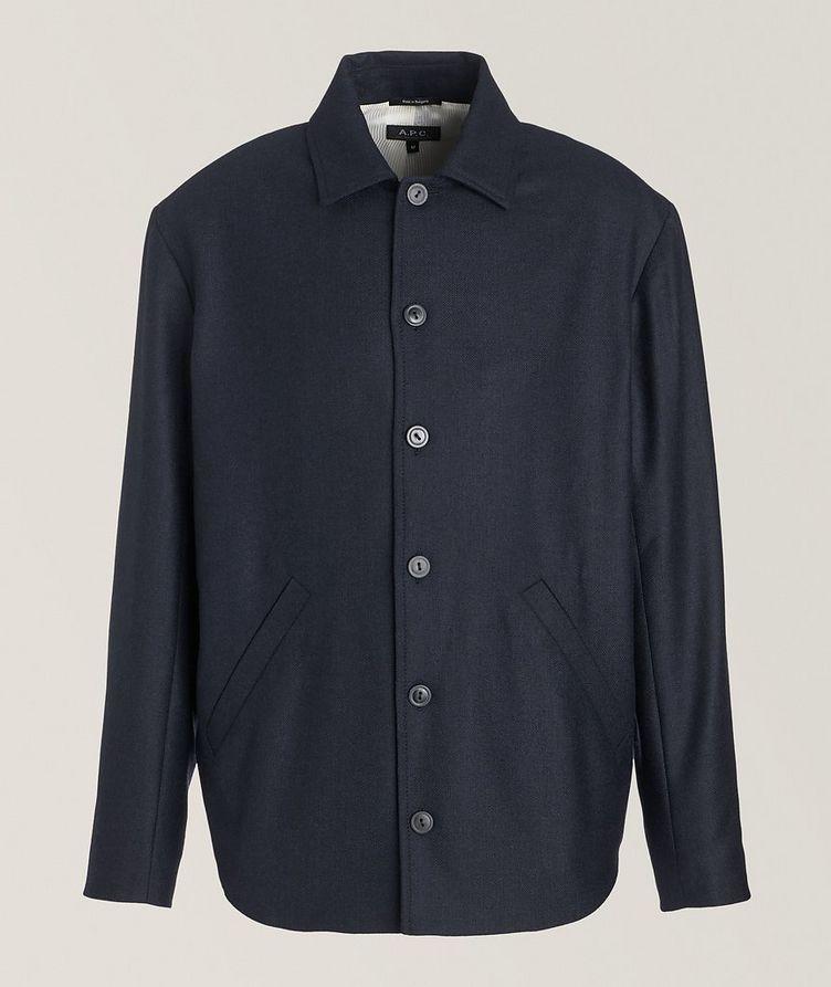 Wool-Blend Chore Overshirt image 0