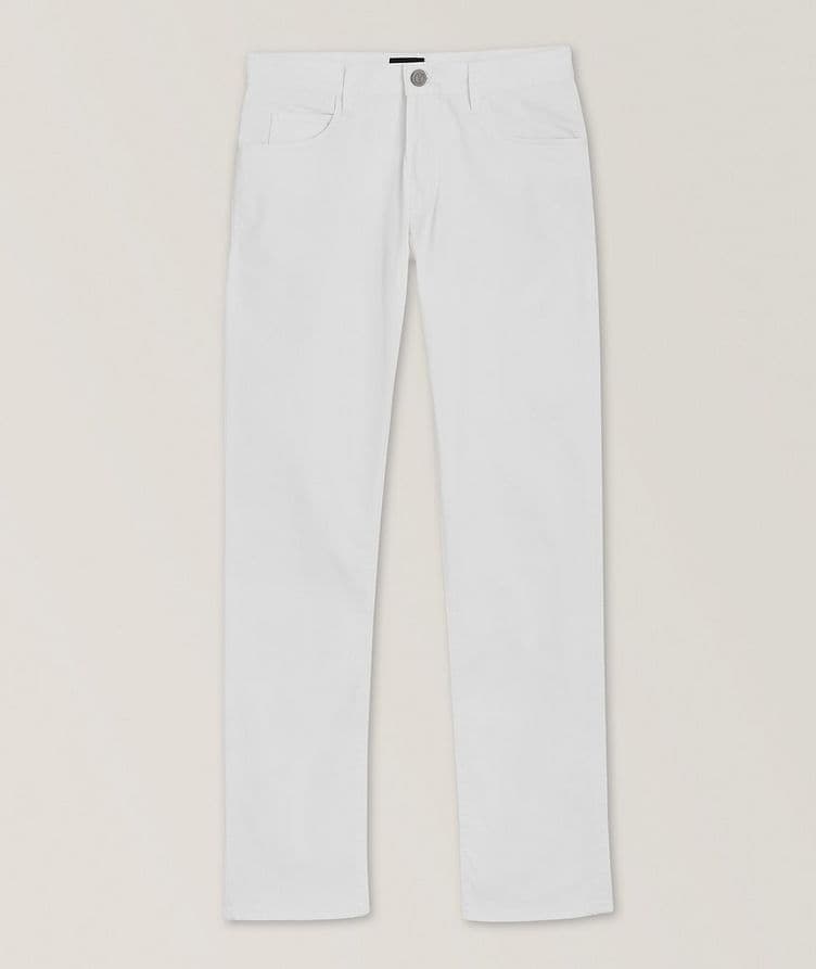 Five-Pocket Stretch-Cotton Jeans  image 0