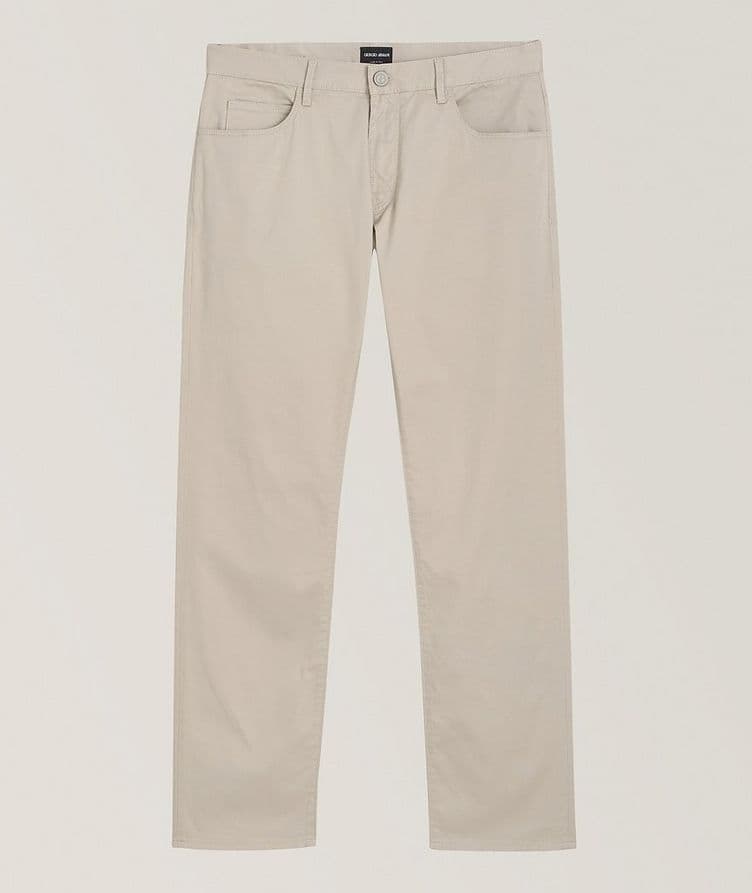 Five-Pocket Stretch-Cotton Jeans  image 0