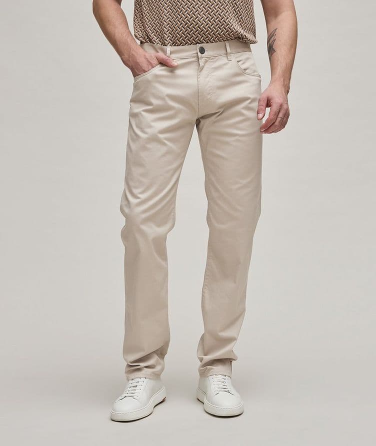 Five-Pocket Stretch-Cotton Jeans  image 2