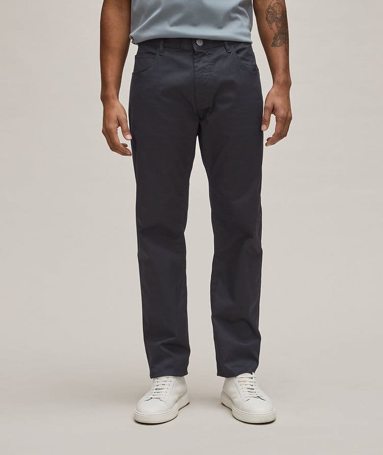 Five-Pocket Stretch-Cotton Jeans  image 2