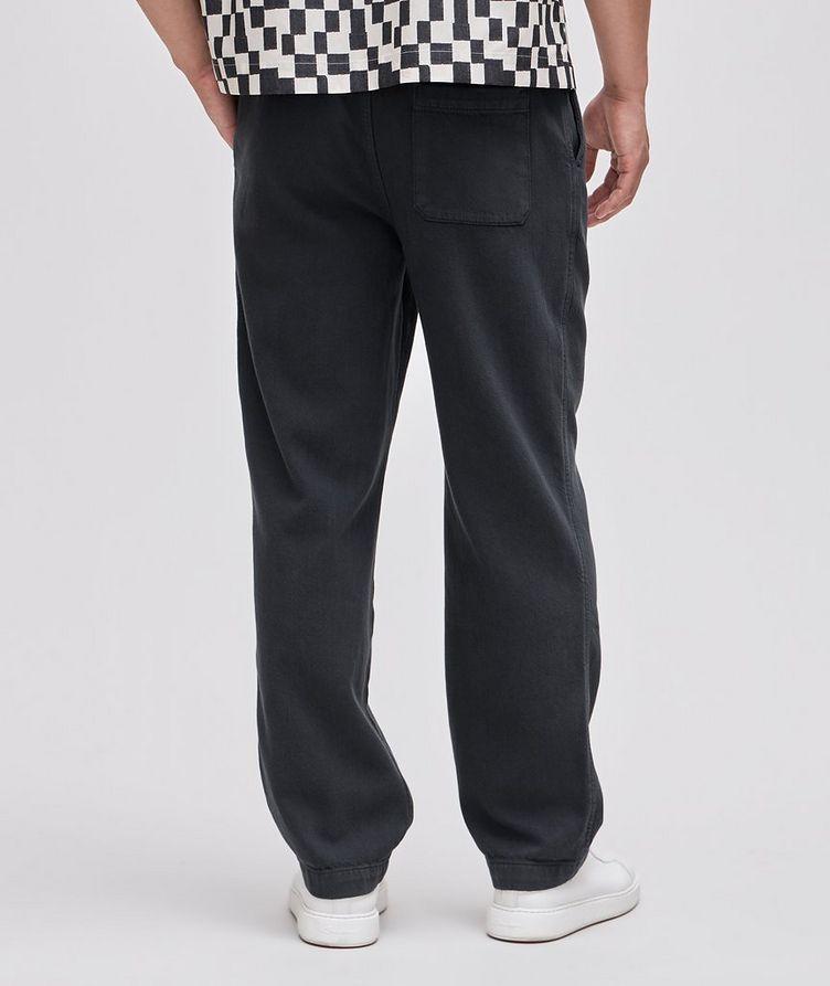 Textured Cotton Terry Travel Jogger image 2