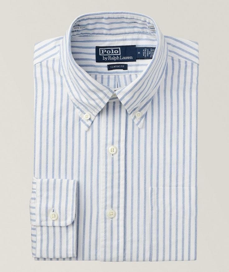 Polo Ralph Lauren Striped Oxford Cotton Sport Shirt 