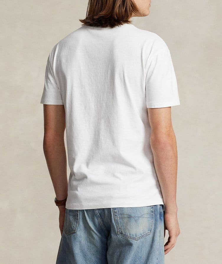 Cotton-Linen Pocket T-Shirt  image 2