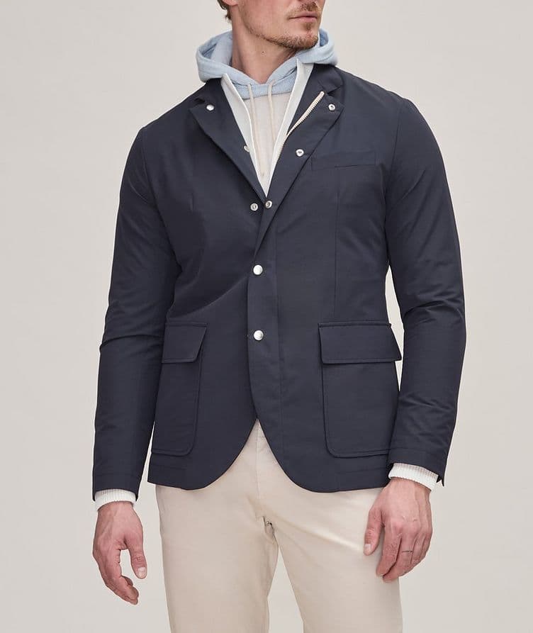 Blouson de style utilitaire en lainage, collection platine image 1