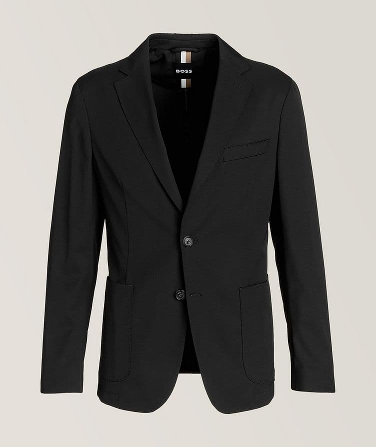 Hanry Textured Stretch Virgin Wool-Blend Sport Jacket  image 0