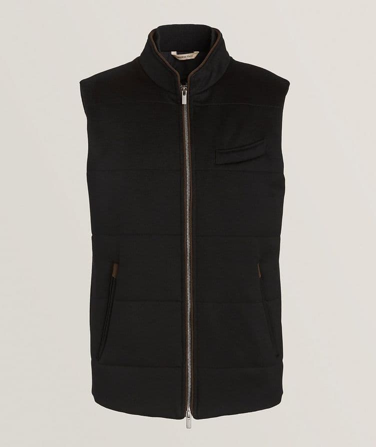 Montalto Quilted Cashmere Vest  image 0