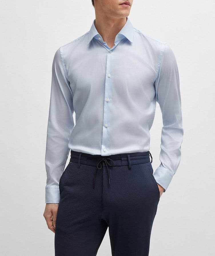 Hank-Kent Performance Stretch Dress Shirt image 1