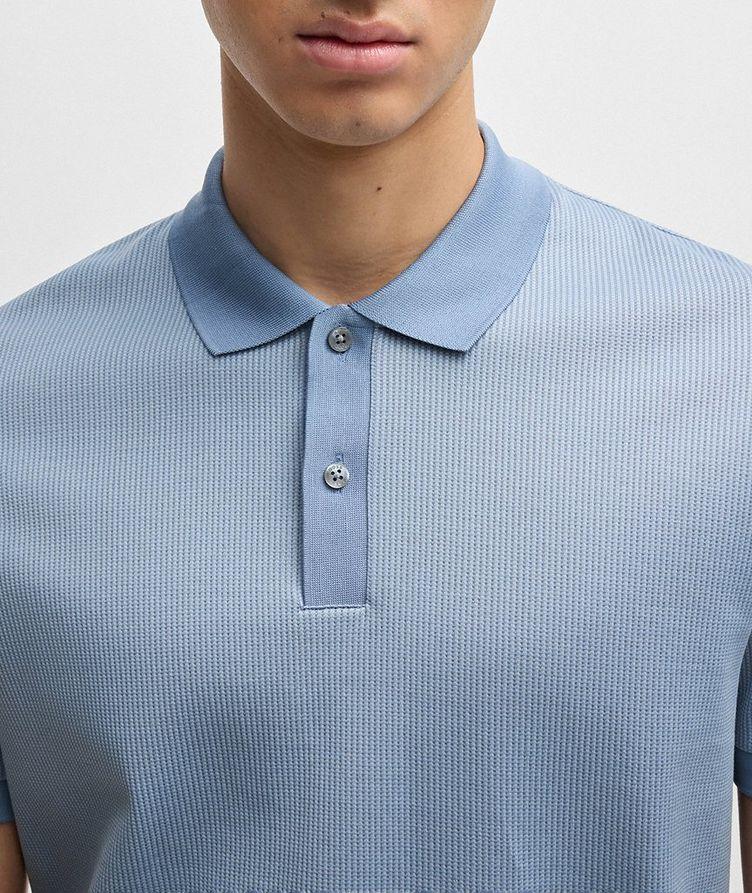 Contrast Trim Cotton Polo image 3