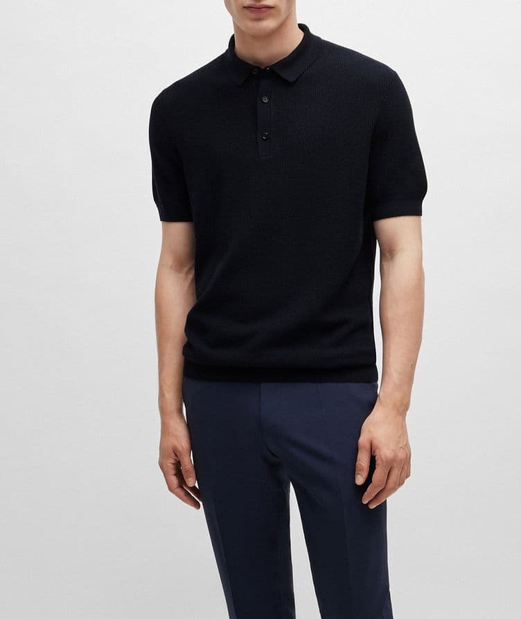 Cotton-Lyocell Polo  image 1