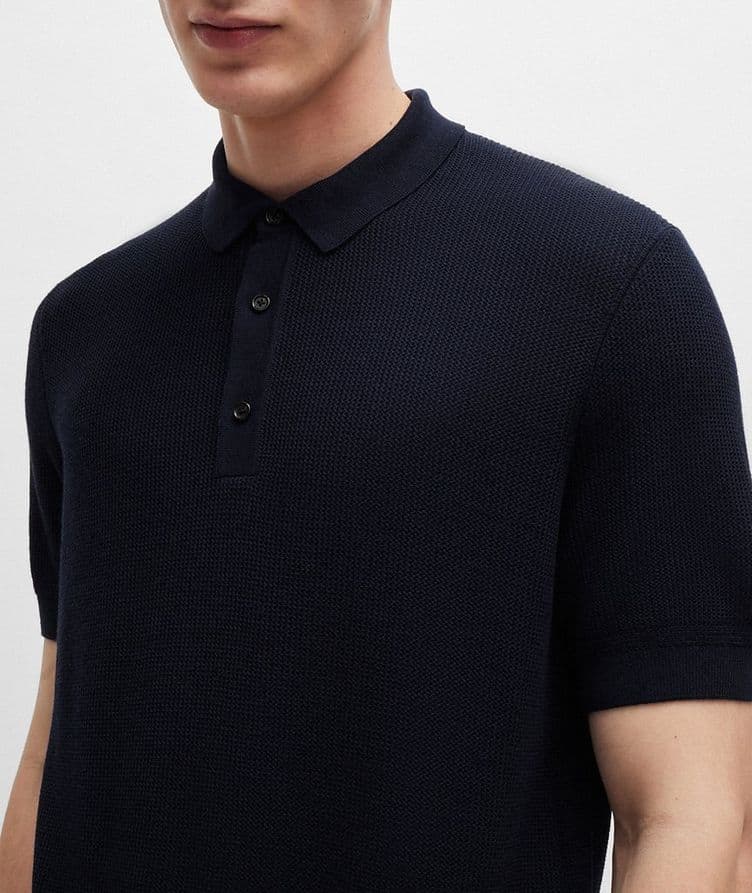 Cotton-Lyocell Polo  image 3