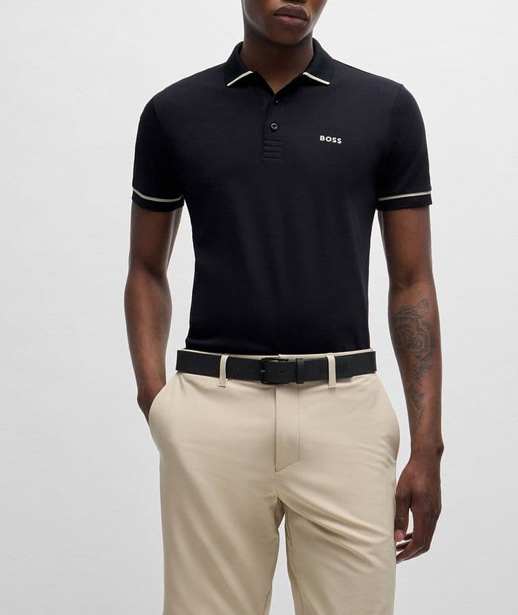 Paule Interlock Cotton Polo image 1