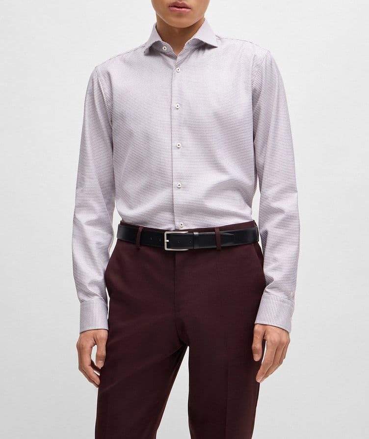 Joe Two-Tone Cotton Twill Shirt  image 1