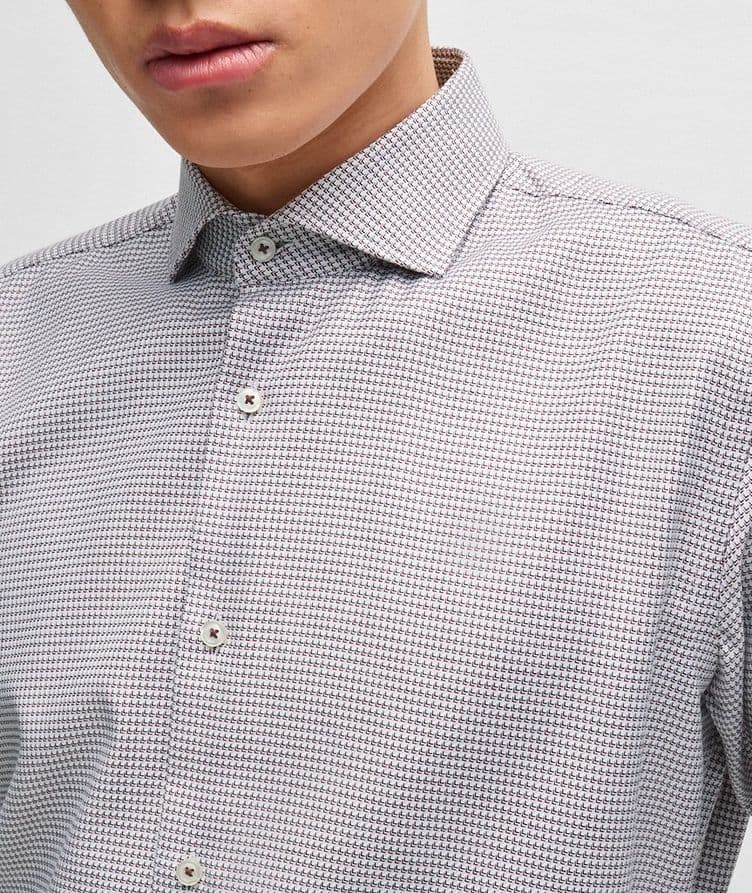 Joe Two-Tone Cotton Twill Shirt  image 3