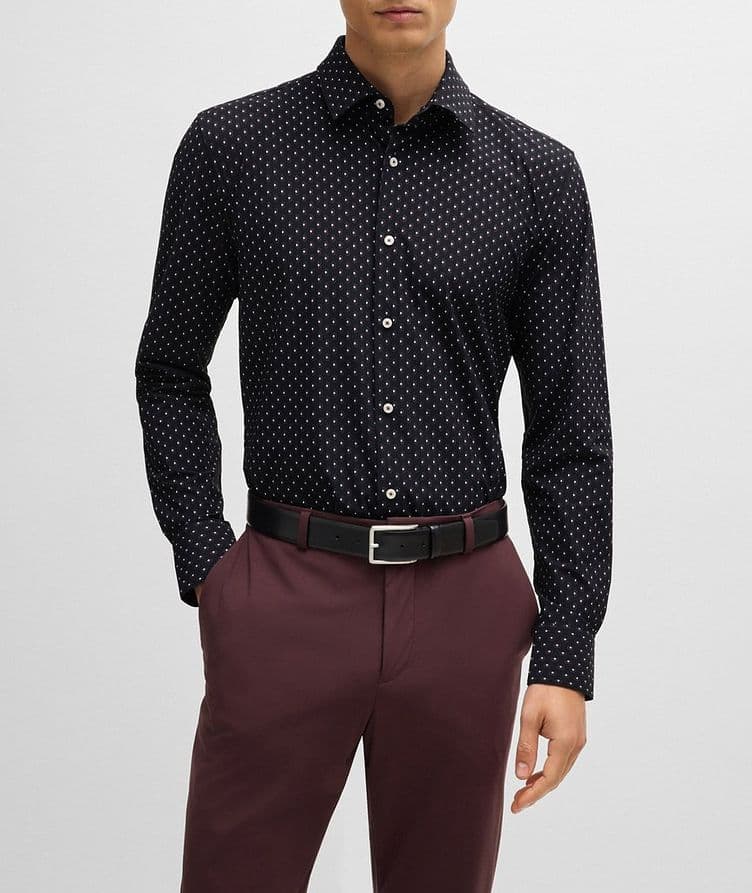 Hank Micro Patterned Sport Shirt  image 1