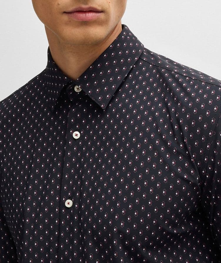 Hank Micro Patterned Sport Shirt  image 3