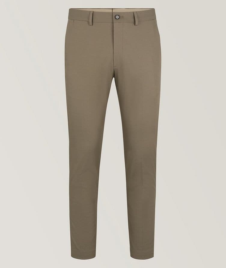 Cotton-Blend Trousers image 0