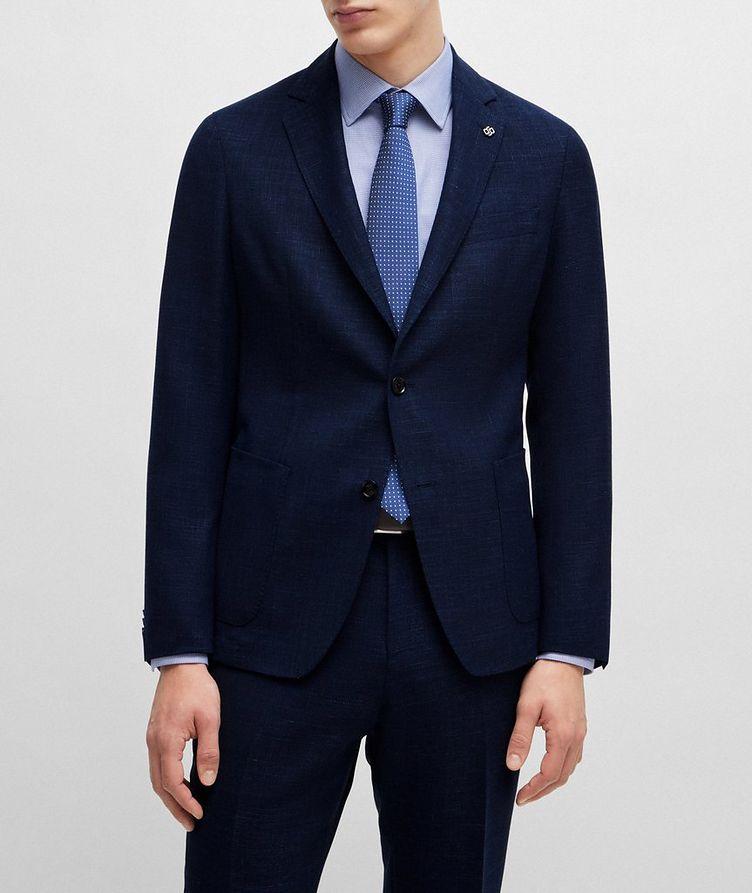 Slim-Fit Mélange Sport Jacket image 1