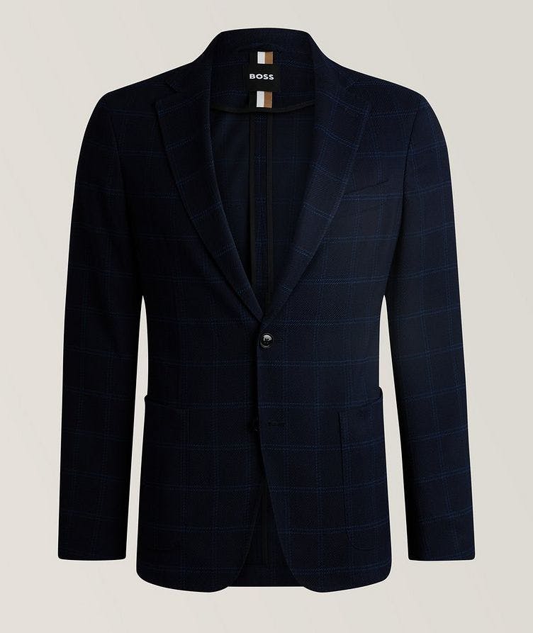 Checked Virgin Wool-Blend Sport Jacket  image 0