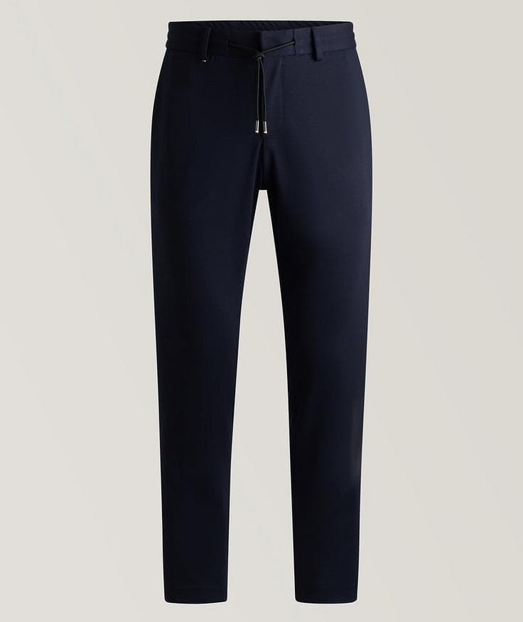 BOSS Genius Jersey Bi-Stretch Trousers