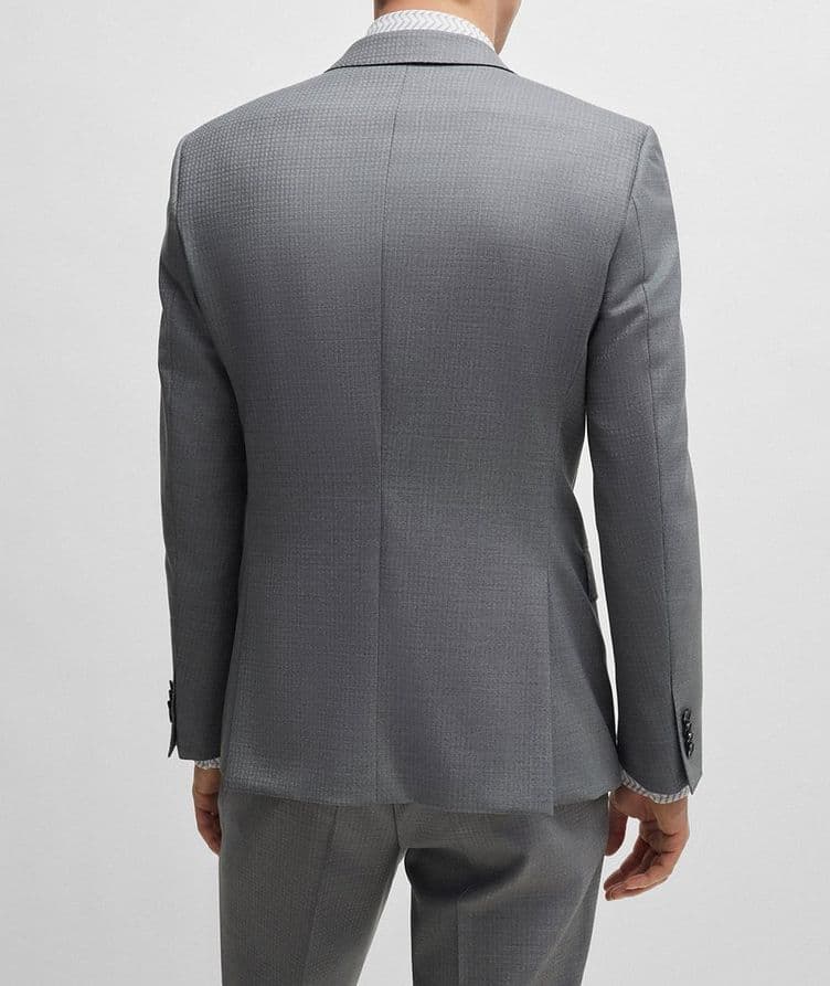 Checked Slim-Fit Suit image 2