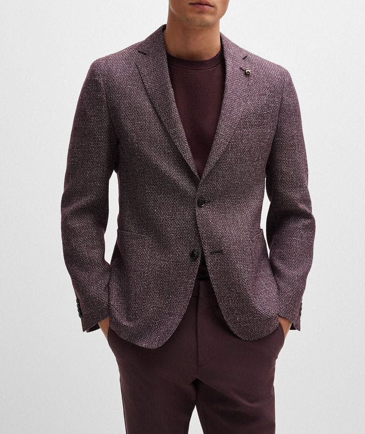 Virgin Wool-Linen Sport Jacket image 1