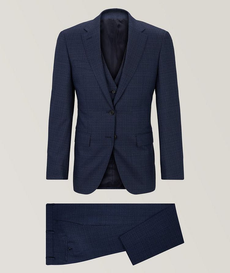 Harvers Virgin Wool Three-Piece Suit image 0