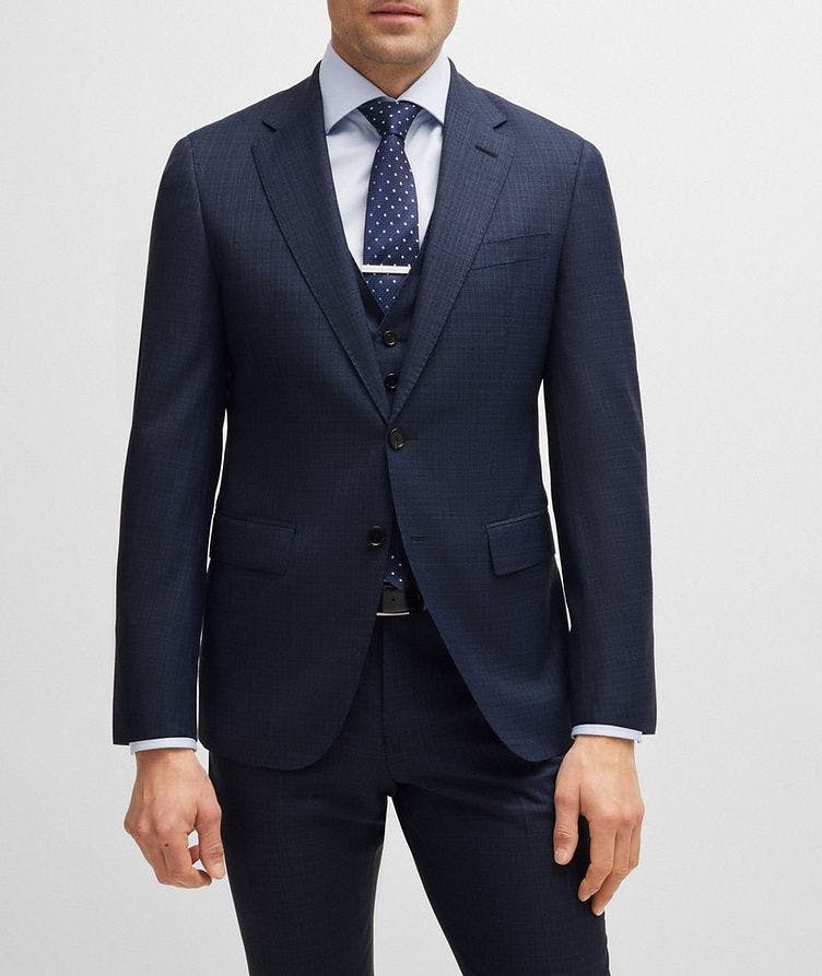 Harvers Virgin Wool Three-Piece Suit image 1