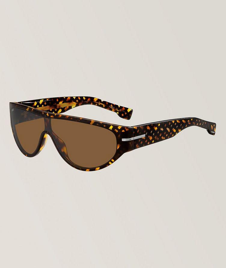 Eco-Acetate Havana Shield Sunglasses image 0