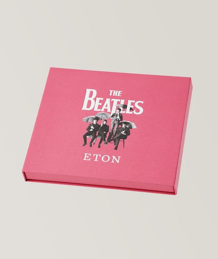 The Beatles Collection "Is Cest Brauch Que" Silk Pocket Square image 2