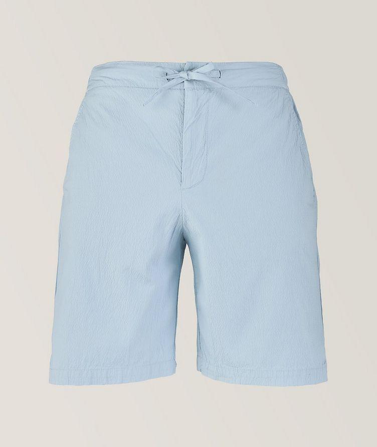 Sergio Stretch-Cotton Seersucker Shorts image 0