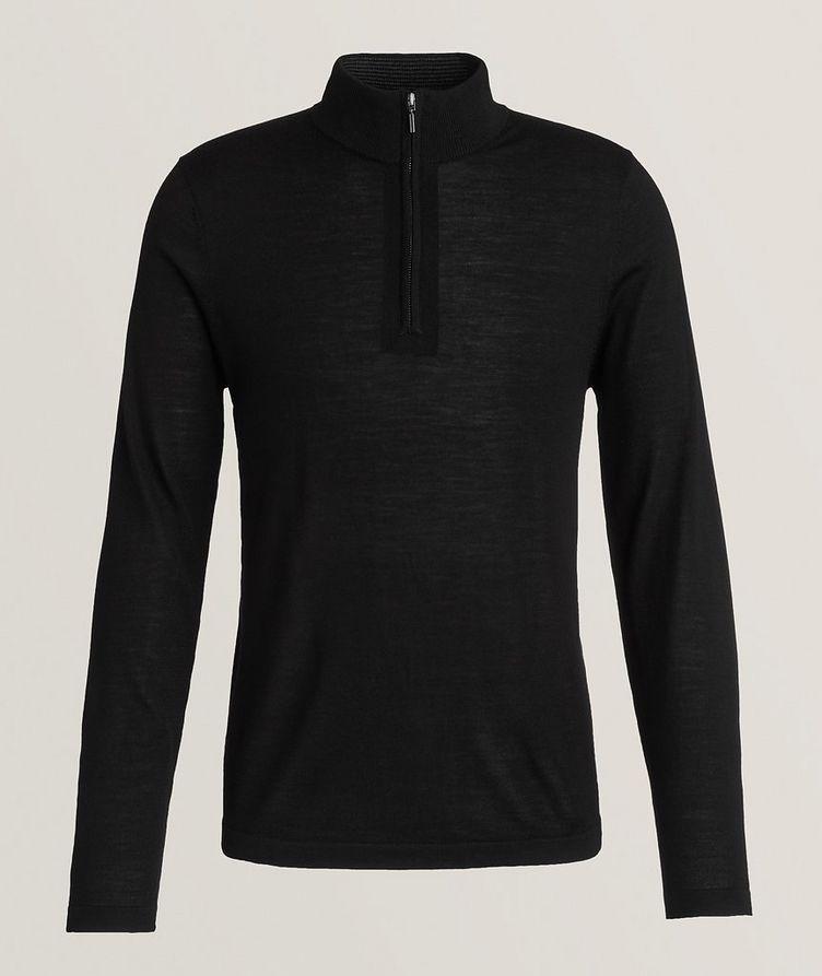 Merino Wool Quarter-Zip Sweater image 0