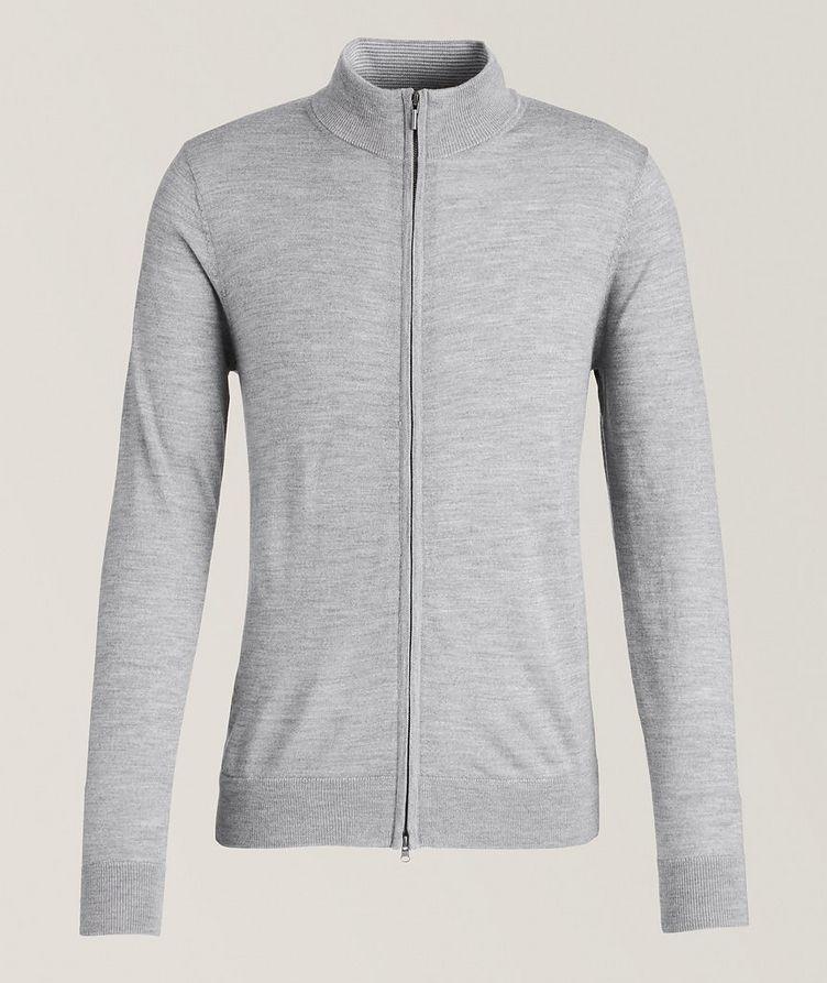 Merino Wool Full-Zip Sweater image 0