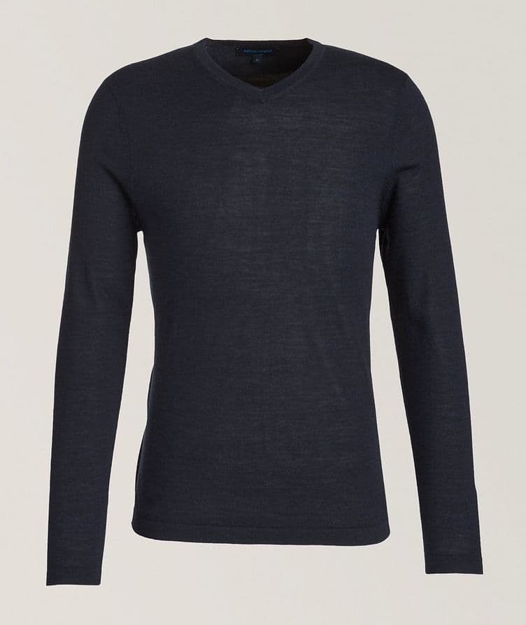 Merino Wool V Neck Sweater image 0