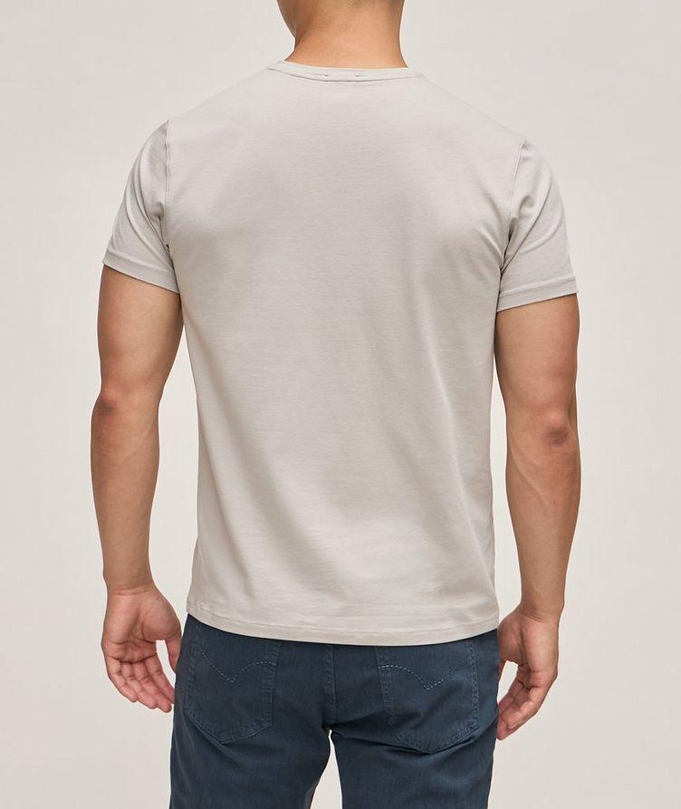 Stretch-Pima Cotton V-Neck T-Shirt image 2