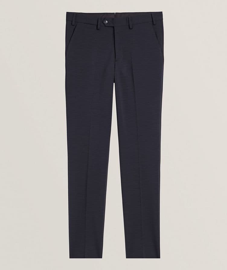 Stretch Wool-Blend Knit Pants image 0